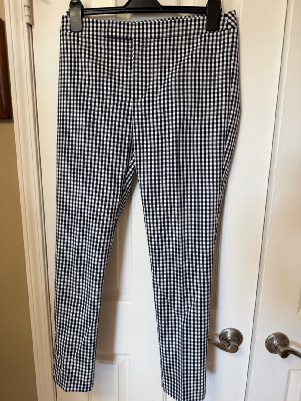 Ralph Lauren Navy and White Gingham Pants